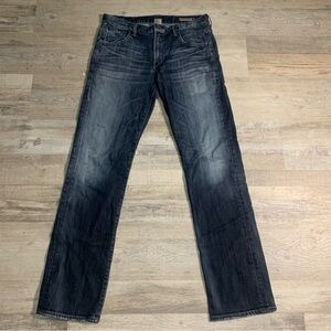 Citizens of Humanity Mens Jeans 32x32 Sid Straight Leg Blue Collar Garment USA